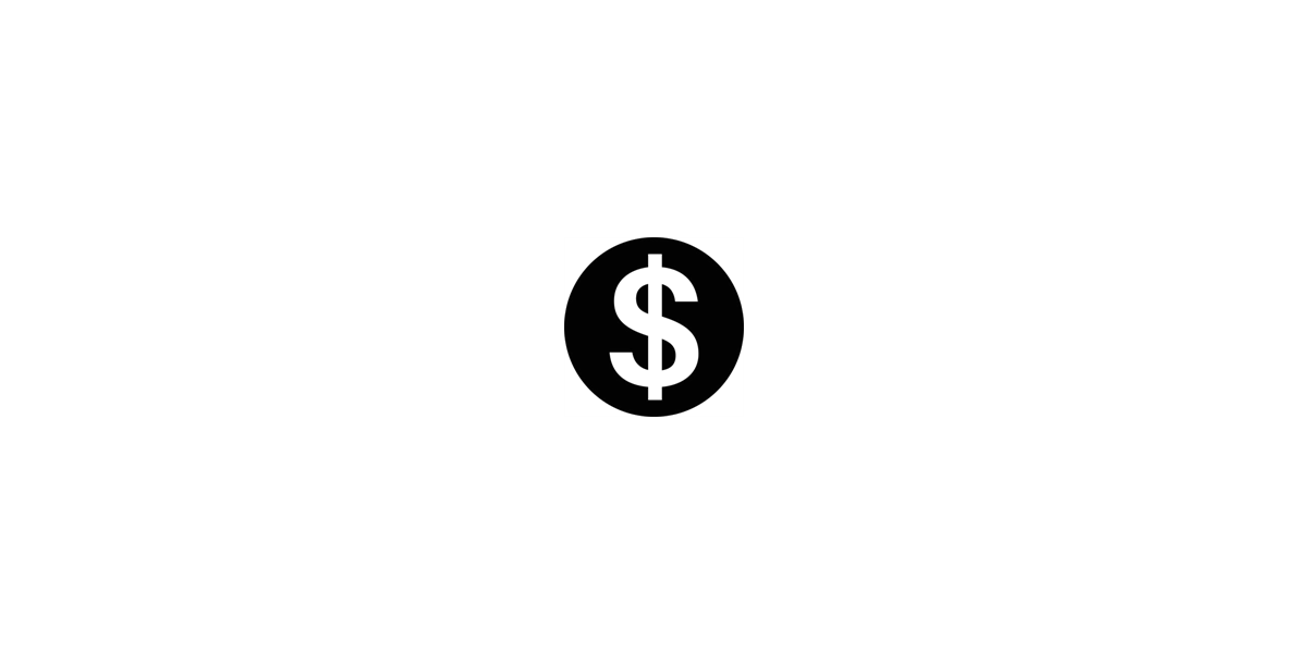 Dollar sign icon