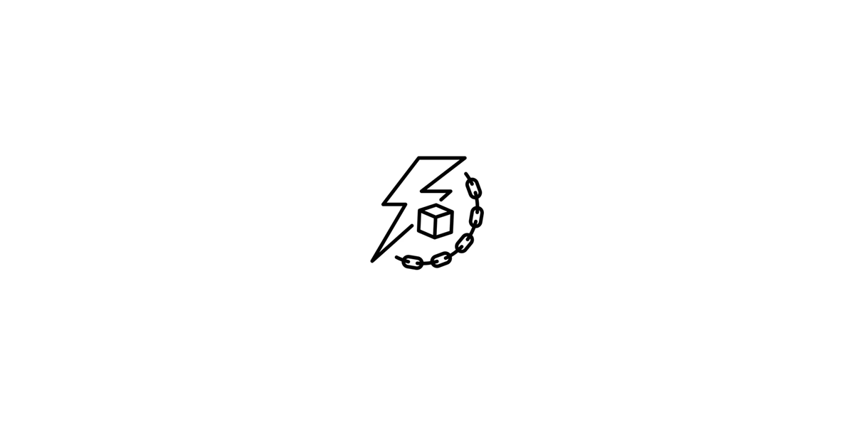 Broken supply chain icon